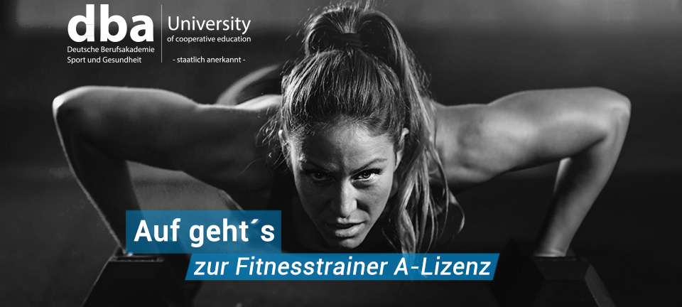 Ihr Weg zur Fitnesstrainer A-Lizenz