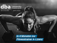 In nur 5 Monaten zur Fitnesstrainer A-Lizenz